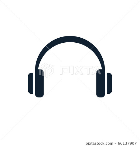 Headphones minimal icon 66137907