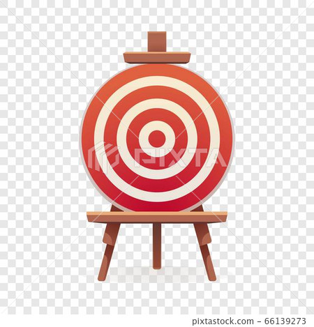 Arch target icon, cartoon style Arch target icon, cartoon style 66139273
