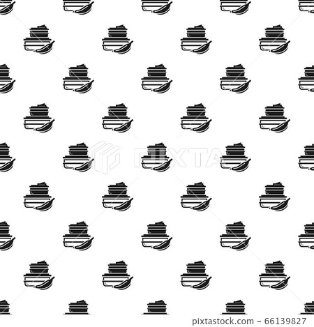 Fruit box lunch pattern seamless vector 66139827