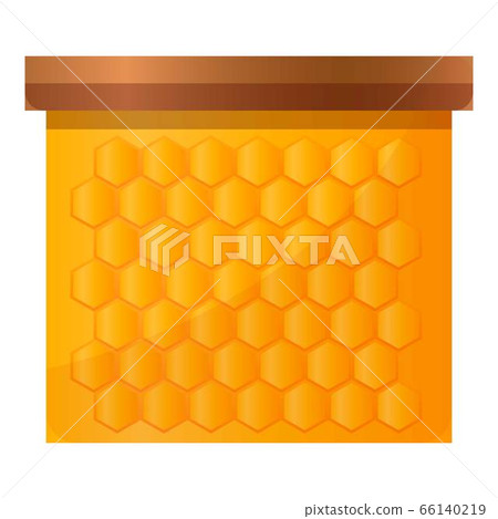 Honey frame icon, cartoon style - Stock Illustration [66140219] - PIXTA