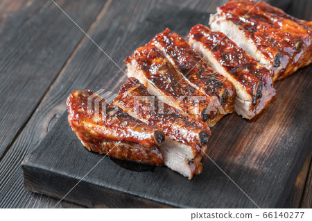 Grilled pork ribs Grilled pork ribs 66140277
