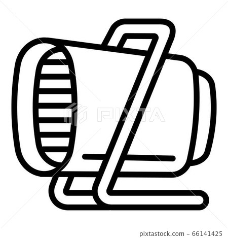 Commercial heater icon, outline style 66141425
