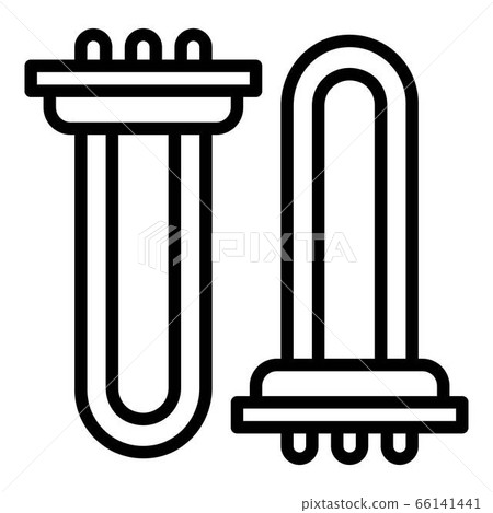 Heater element icon, outline style Heater element icon, outline style 66141441