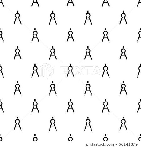 Compass tool pattern seamless vector - Stock Illustration [66141879 ...
