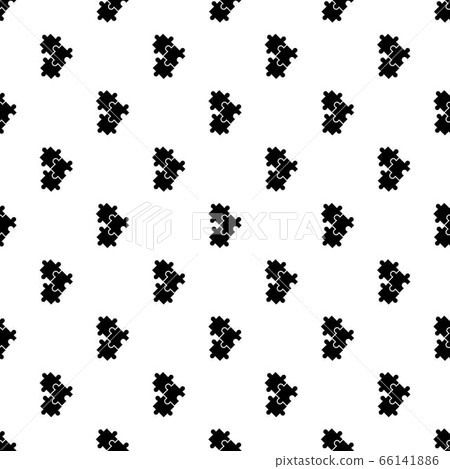Puzzle pattern seamless vector - Stock Illustration [66141886] - PIXTA