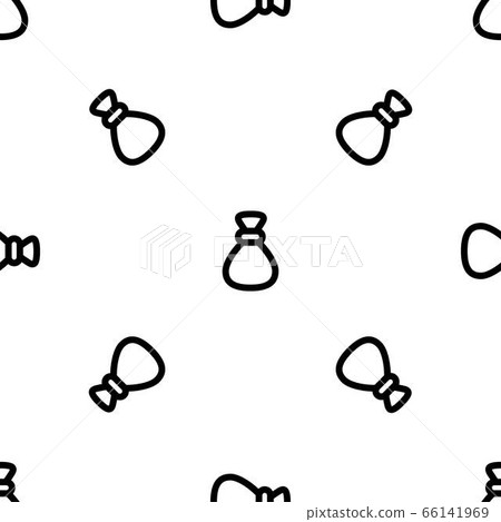 Money bag pattern seamless vector Money bag pattern seamless vector 66141969