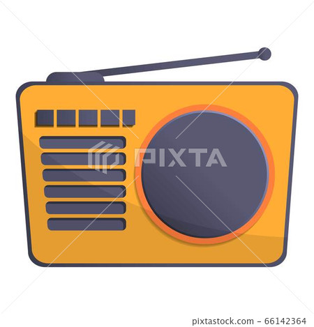 Radio antenna icon, cartoon style Radio antenna icon, cartoon style 66142364