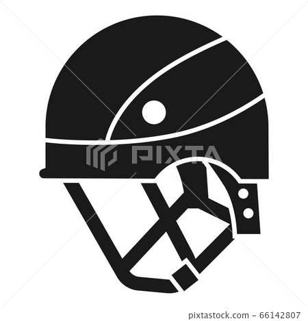 Mountain climb helmet icon, simple style Mountain climb helmet icon, simple style 66142807
