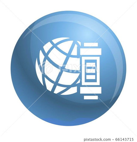 Global energy icon, simple style Global energy icon, simple style 66143715