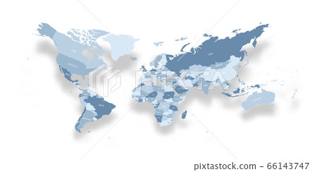 Map Of The World Not Distorted - United States Map