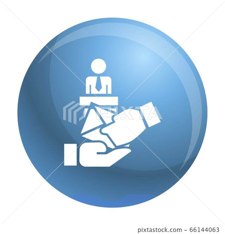 Bribery political candidate icon, simple style Bribery political candidate icon, simple style 66144063