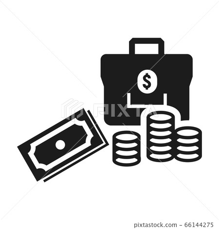 Money icon, simple style - Stock Illustration [66144275] - PIXTA