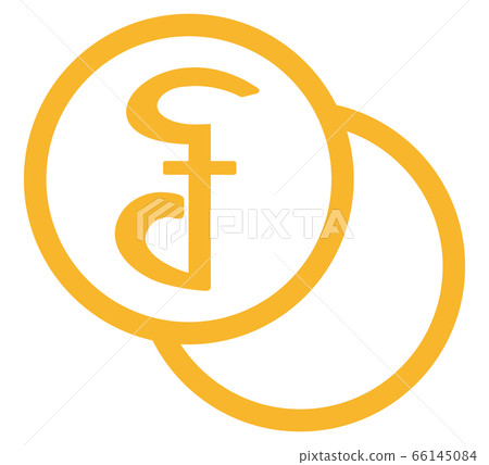 The Cambodian Riel currency symbol The Cambodian Riel currency symbol 66145084