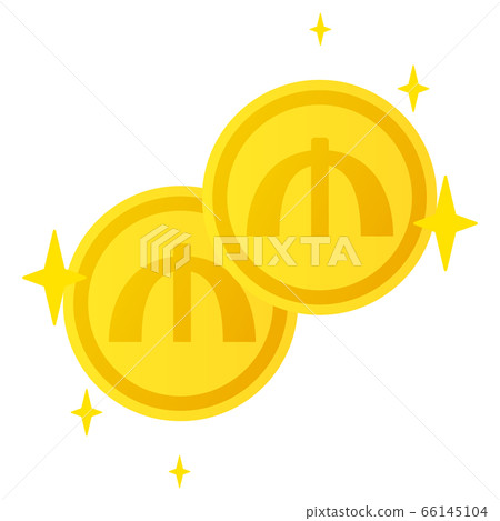 The Azerbaijan Manat currency symbol coins 66145104