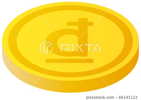 The Vietnamese dong currency symbol coin 66145122