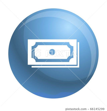 Dollar icon, simple style 66145299