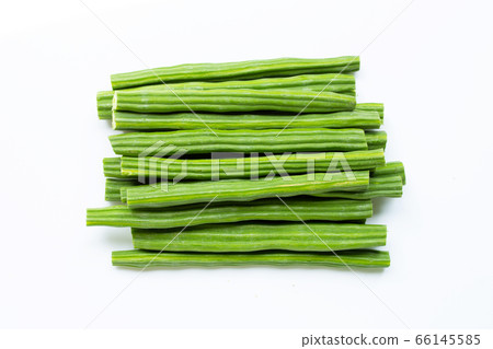 Moringa oleifera isolated on white 66145585