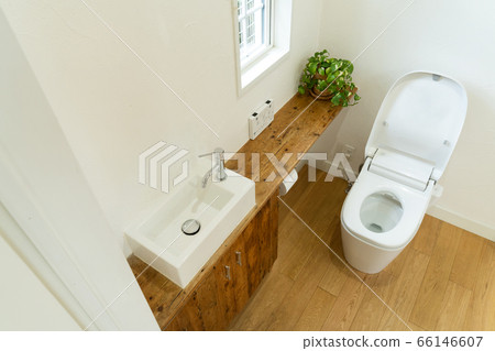 Fashionable toilet with window Fashionable toilet with window 66146607