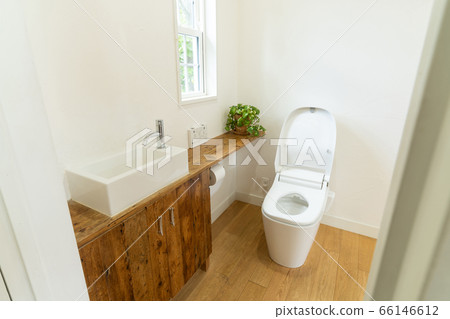 Fashionable toilet with window 66146612