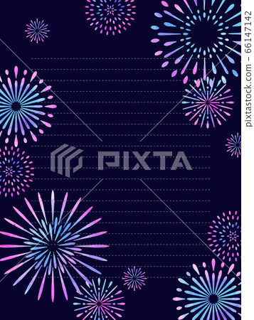 Fireworks illustration lined background Fireworks illustration lined background 66147142