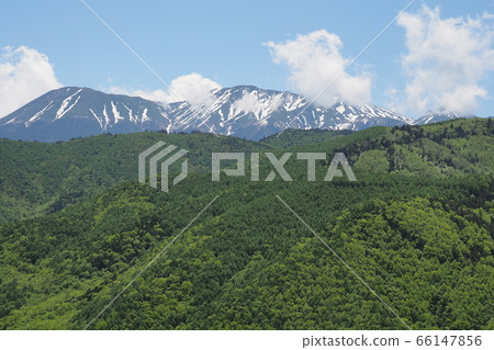 從Ontake全景線看到的Ontake山 從Ontake全景線看到的Ontake山 66147856