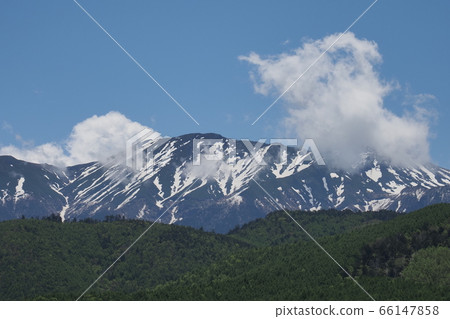 從Ontake全景線看到的Ontake山 從Ontake全景線看到的Ontake山 66147858