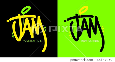 Abstract Hip Hop Hand Written Word Jam Vector Illustration Abstract Hip Hop Hand Written Word Jam Vector Illustration 66147939