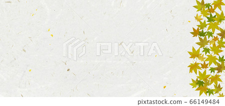 Background: Japanese pattern Autumn leaves Japanese paper Autumn Autumn leaves leaves Illustration material Background: Japanese pattern Autumn leaves Japanese paper Autumn Autumn leaves leaves Illustration material 66149484