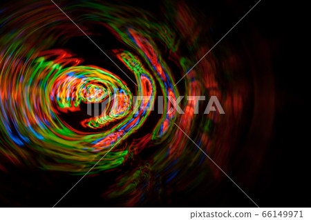 Sound waves in the dark in full color Sound waves in the dark in full color 66149971