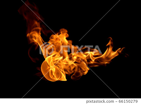 Flame heat fire abstract background Flame heat fire abstract background 66150279