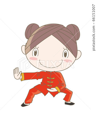 Tai Chi Woman Posing Tai Chi Woman Posing 66151007