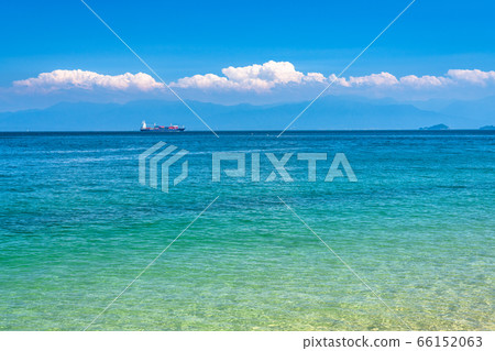 《愛媛縣》美麗的瀨戶內海/島波海道大島海濱 66152063