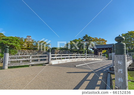 姬路城櫻門橋和城堡塔 66152836