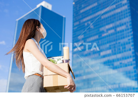 Asian woman being fired 66153707