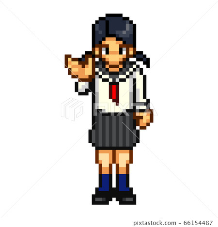 Student woman 01 right hand Student woman 01 right hand 66154487