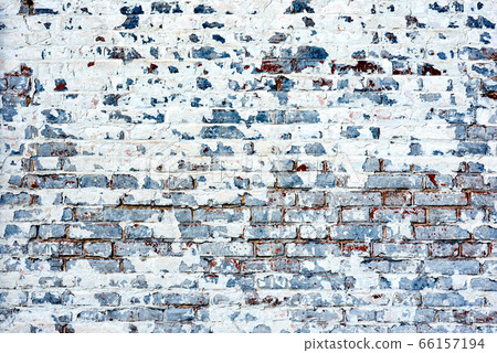 Texture of a brick wall with cracks and scratches Texture of a brick wall with cracks and scratches 66157194