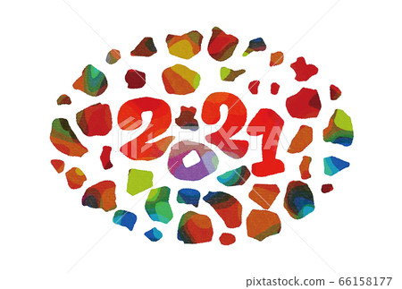 Illustration material for New Year 2021 Illustration material for New Year 2021 66158177