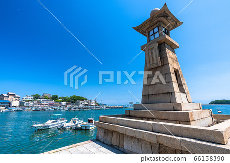 《廣島縣》夜燈/富之浦港 《廣島縣》夜燈/富之浦港 66158390