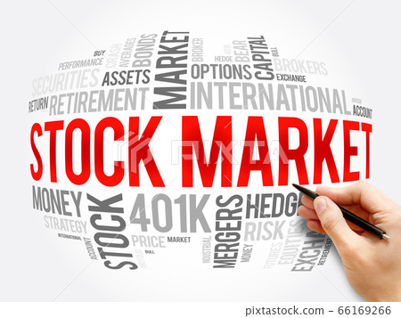 Stock Market word cloud collage Stock Market word cloud collage 66169266