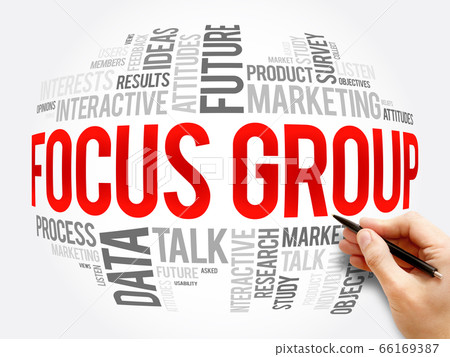 Focus Group word cloud collage, business concept Focus Group word cloud collage, business concept 66169387