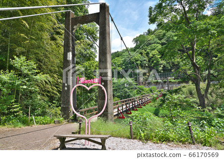 [宮山橋（戀之橋立）]岐阜縣I美郡bi川町Higashitsugu 66170569