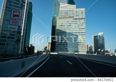 東京都高速公路C1一橋JCT附近 66170601