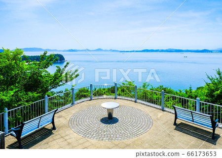 可以看到歷史的山丘公園（大崎下島） 66173653