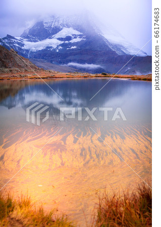 Matterhorn reflection, Riffelsee, Switzerland 66174683