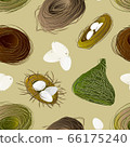 Nest set and hatching chicken pattern. 66175240