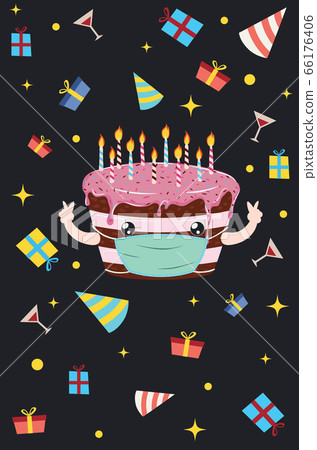 Quarantine birthday choco cake Quarantine birthday choco cake 66176406