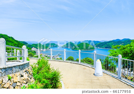 可以看到歷史的山丘公園（大崎下島） 66177958