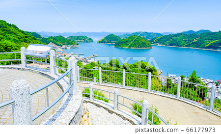 可以看到歷史的山丘公園（大崎下島） 66177973
