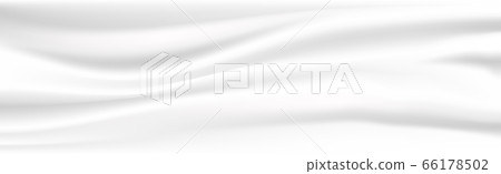 Abstract white cloth vector background. Vector 66178502