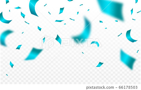 Celebration background template with confetti red 66178503
